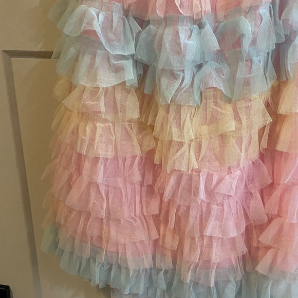 Pastel Ruffled Dress - Picture 3 of 6